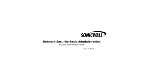 NS 101 SonicWALL